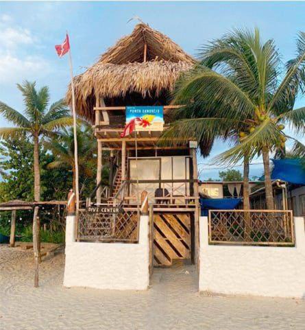Hostal Punta Cangrejo San Onofre Exteriör bild